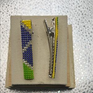 Colorful Beaded Hair Clip
